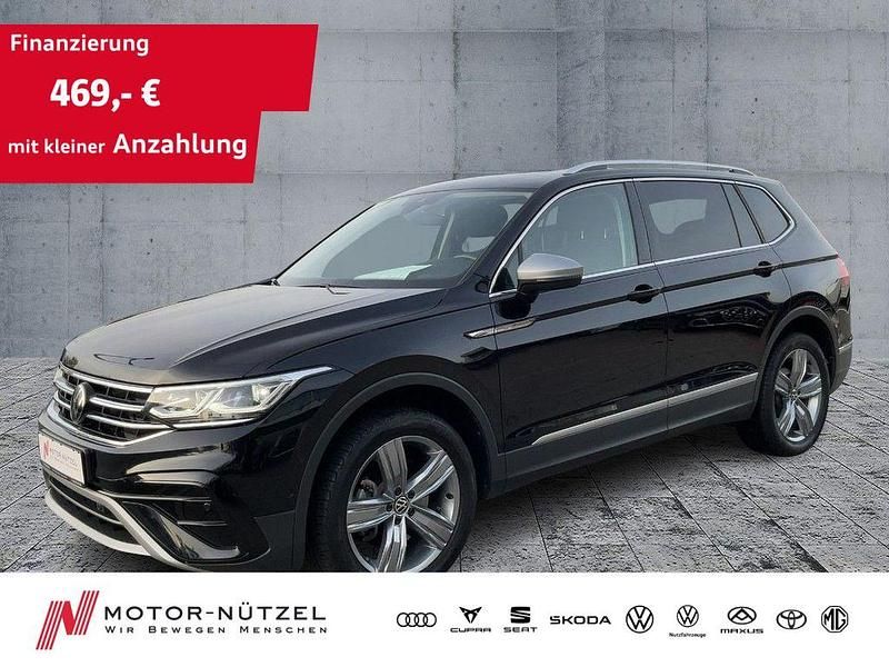 Deep black perleffekt Gebraucht 2024 VW Tiguan Allspace SUV | 44.930 € (Teuer) - Bild 1/4