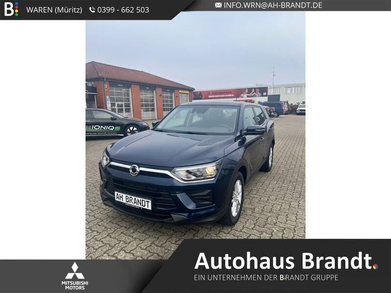 Blau Gebraucht 2021 Ssangyong Korando Crystal SUV | 16.990 € (Superpreis) - Bild 1/4