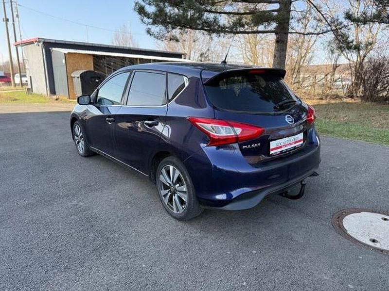 Gebraucht Nissan Pulsar Acenta 110 PS (80 kW) 2015 Blau Kleinwagen