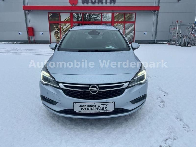 Gebraucht Opel Astra Edition 110 PS (80 kW) 2016 Blau Kombi