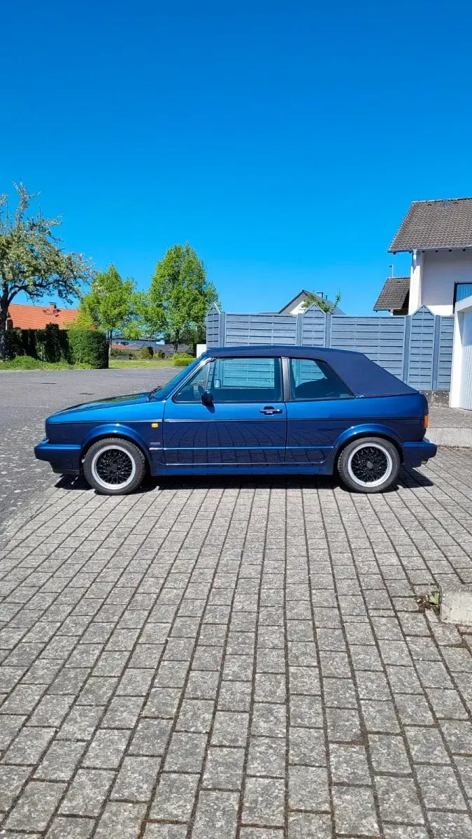Gebraucht VW Golf Cabriolet 98 PS (72 kW) 1992 Blau Cabrio
