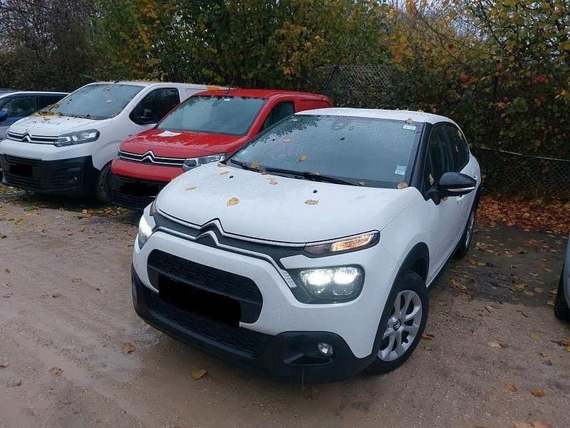 Gebraucht Citroën C3 PureTech 83 PS (61 kW) 2020 Weiß Kleinwagen