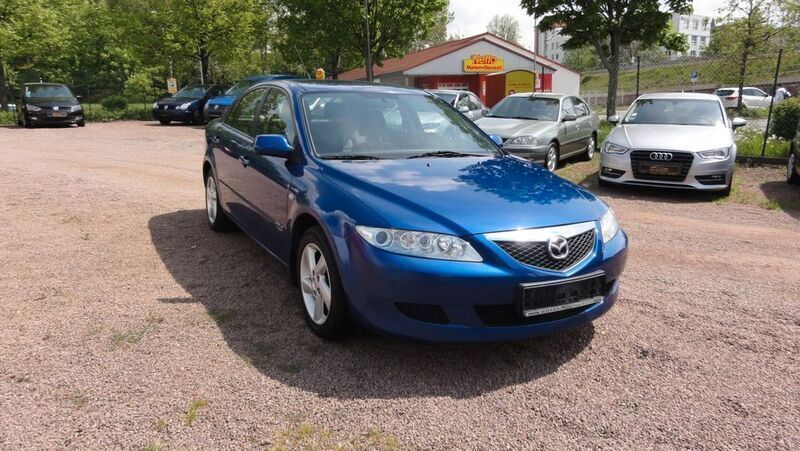 Blau Gebraucht 2002 Mazda 6 Exclusive Limousine | 1.980 € (Fairer Preis) - Bild 1/4
