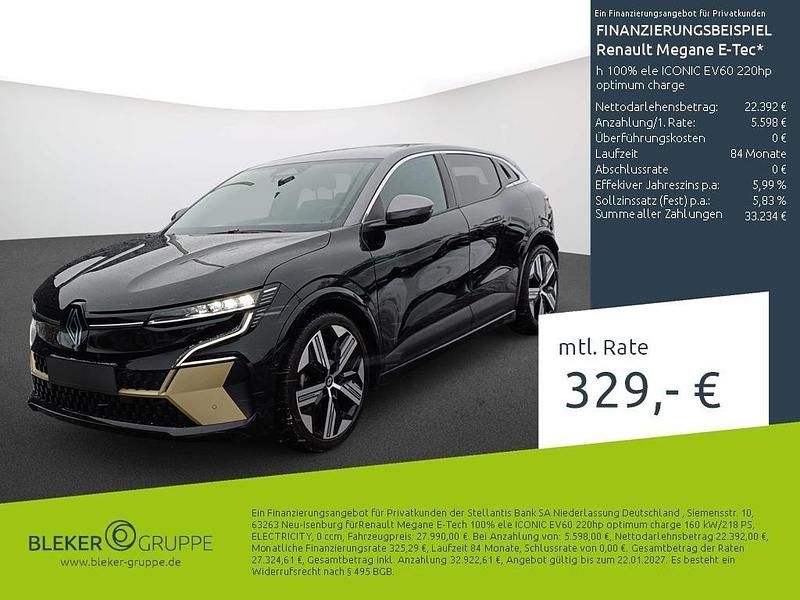 Gebraucht Renault Mégane Iconic 160 kW (218 PS) 2022 Schwarz Limousine