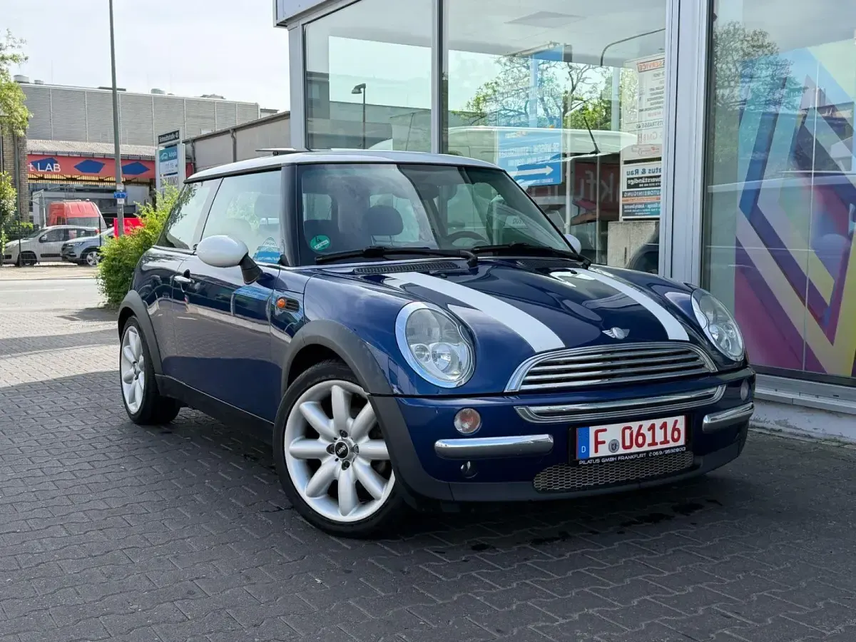 Używany Mini Cooper 116 KM (85 kW) 2003 Niebieski Hatchback