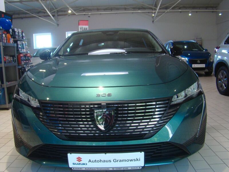 Avatarblau (metallic) Gebraucht 2022 Peugeot 308 Allure Kombi | 19.199 € (Superpreis) - Bild 1/4