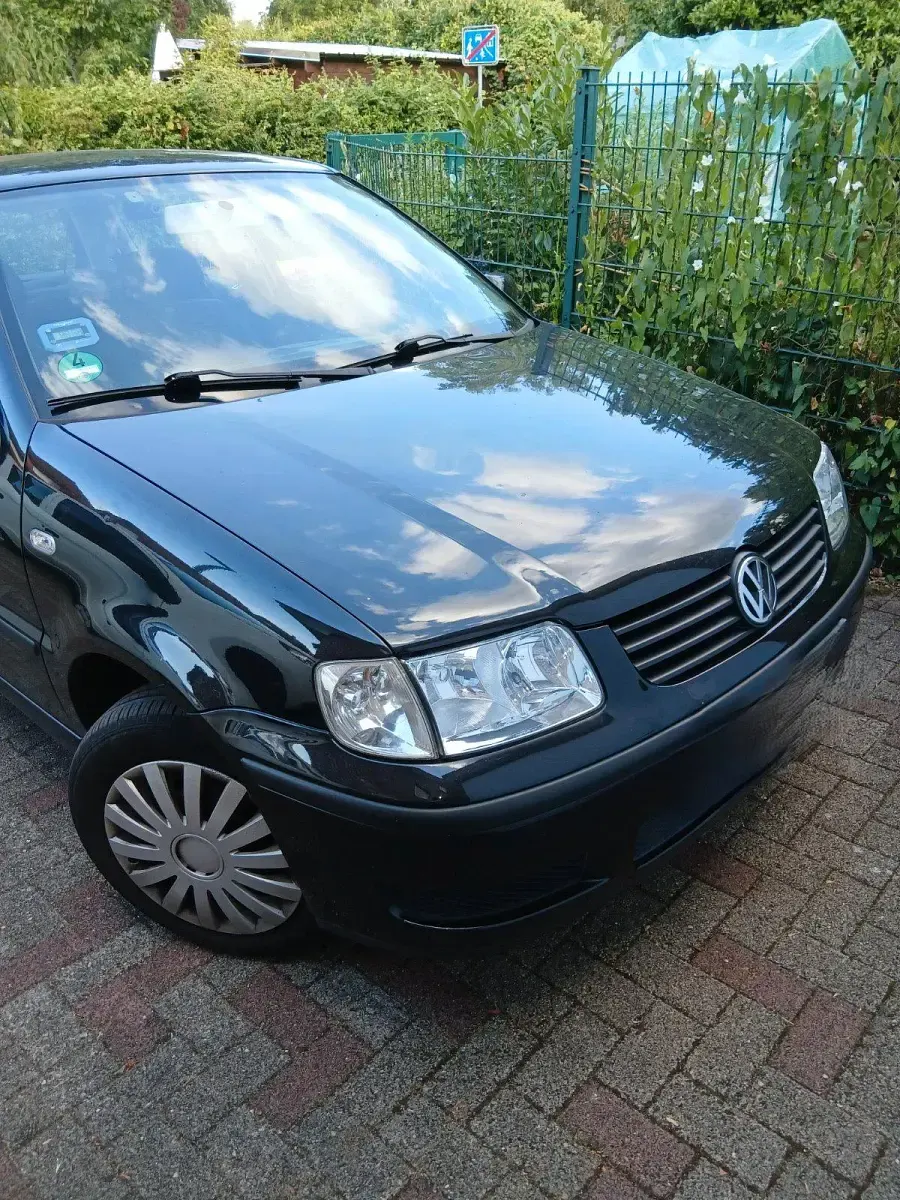 Gebraucht VW Polo Match 60 PS (44 kW) 2001 Schwarz Kleinwagen