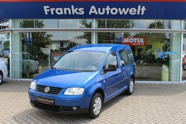 Gebraucht VW Caddy Life 102 PS (75 kW) 2005 Blau metallic Van / Kleinbus