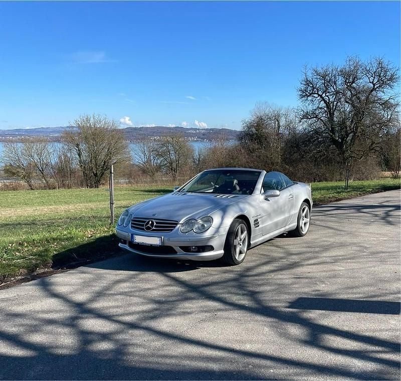 Silber Gebraucht 2004 Mercedes SL55 AMG AMG Cabrio | 29.500 € (Fairer Preis) - Bild 1/4
