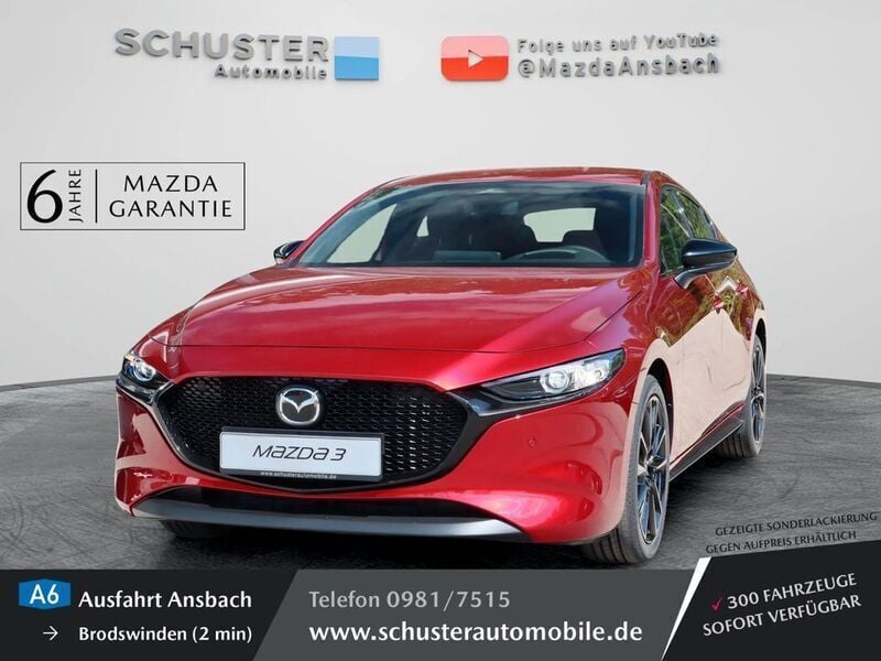 Grau Neu 2024 Mazda 3 Homura-Line Limousine | 27.580 € (Guter Preis) - Bild 1/4