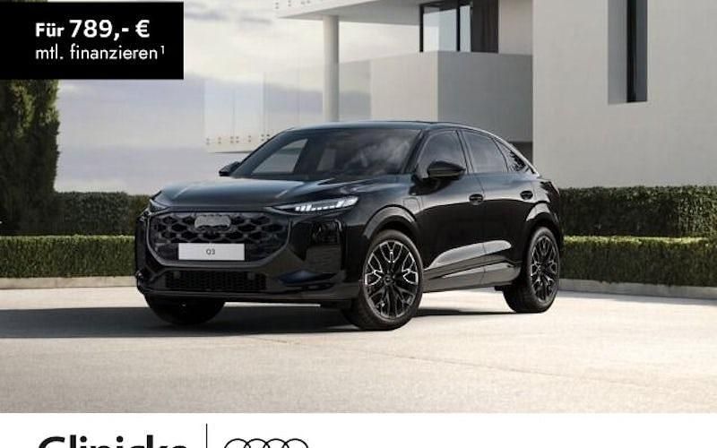 Schwarz Neu 2026 Audi Q3 Sportback Ambiente SUV | 59.600 € (Fairer Preis) - Bild 1/4