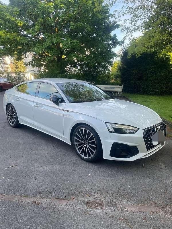 Gebraucht Audi A5 S-Line 204 PS (150 kW) 2021 Weiß Coupé