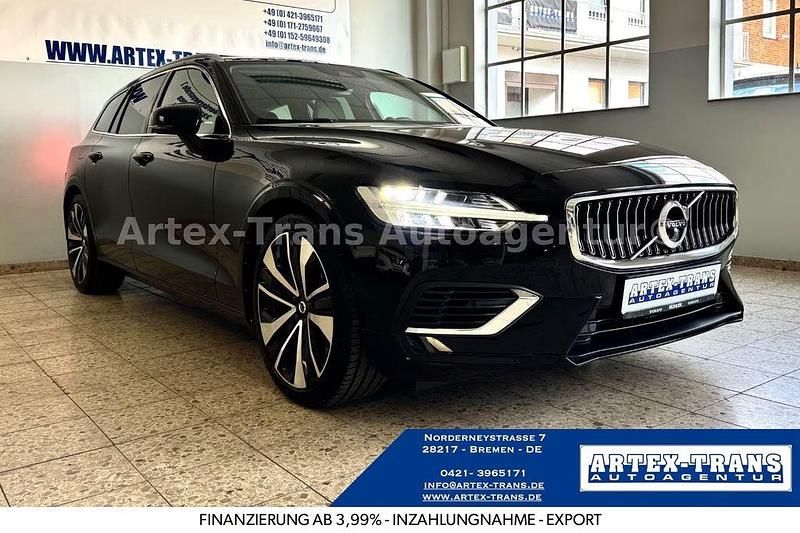 Onyx black Gebraucht 2020 Volvo V60 Inscription Kombi | 34.390 € (Fairer Preis) - Bild 1/4