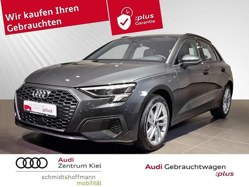 Manhattangrau metallic Gebraucht 2024 Audi A3 Basis Limousine | 33.980 € (Superpreis) - Bild 1/4