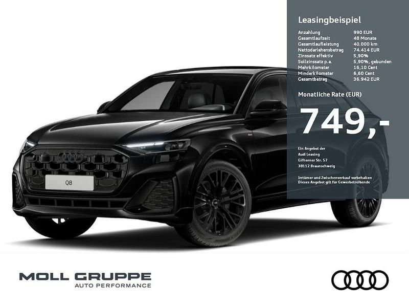 Schwarz Neu 2025 Audi Q8 Sport SUV | 89.990 € (Superpreis) - Bild 1/4