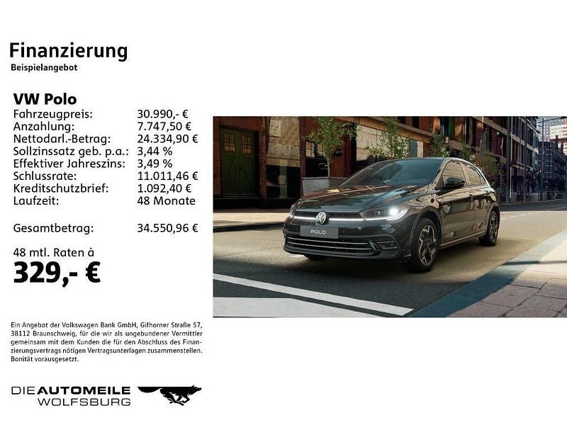 Neu VW Polo Edition 116 PS (85 kW) 2025 Deep black perleffekt Limousine