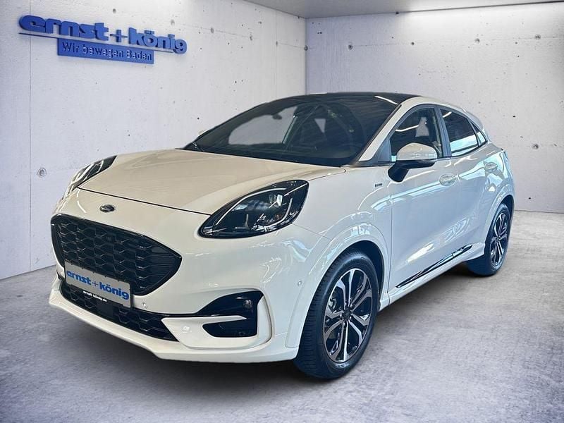 Weiß Gebraucht 2023 Ford Puma Gen-E ST-Line SUV | 20.990 € (Fairer Preis) - Bild 1/4