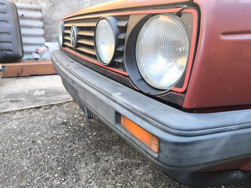 Rot Gebraucht 1987 VW Golf II Kleinwagen | 1.650 € - Bild 1/4