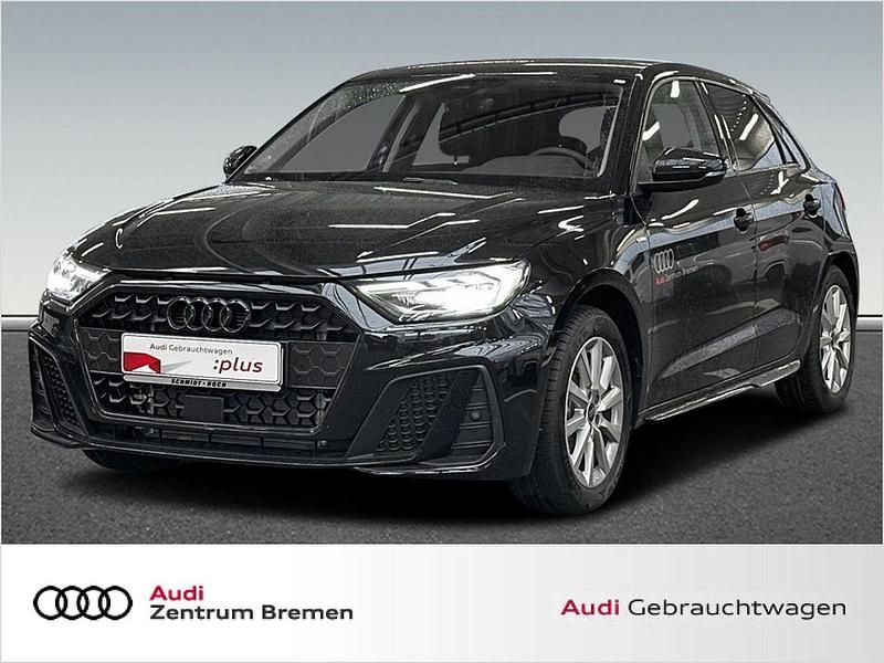 Mythosschwarz metallic Gebraucht 2025 Audi A1 Sportback S-Line Kleinwagen | 27.750 € (Fairer Preis) - Bild 1/4