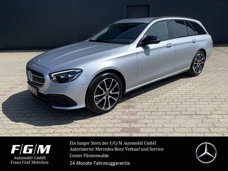 Silber Gebraucht 2023 Mercedes E220 Avantgarde Kombi | 42.840 € (Teuer) - Bild 1/4