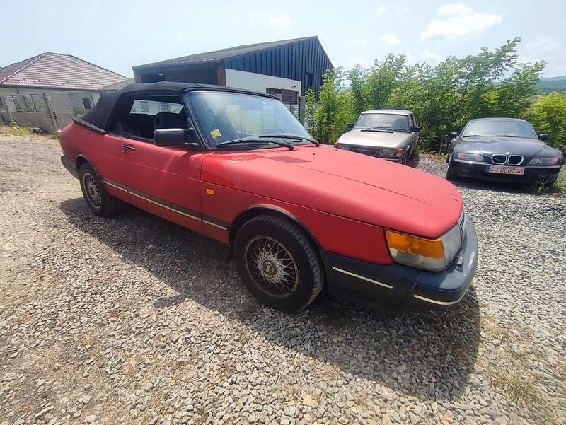 Gebraucht Saab 900 Cabriolet 160 PS (117 kW) 1990 Rot Cabrio