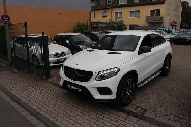 Gebraucht Mercedes GLE350 AMG line 258 PS (189 kW) 2017 Polarweiss Coupé