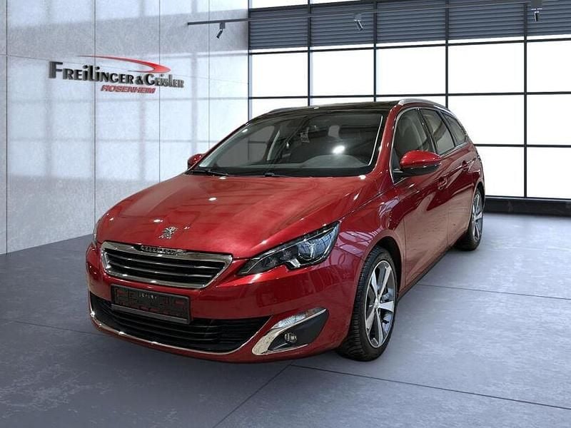 Gebraucht Peugeot 308 Allure 131 PS (96 kW) 2017 Ultimate rot (metallic) Kombi