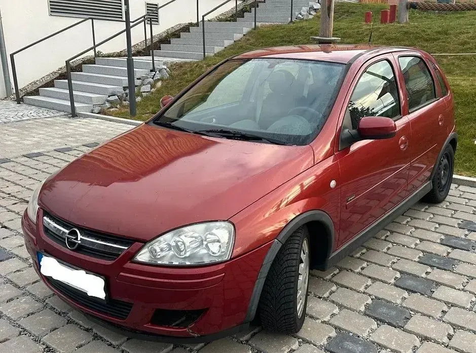 Gebraucht Opel Corsa 80 PS (58 kW) 2006 Rot Kleinwagen
