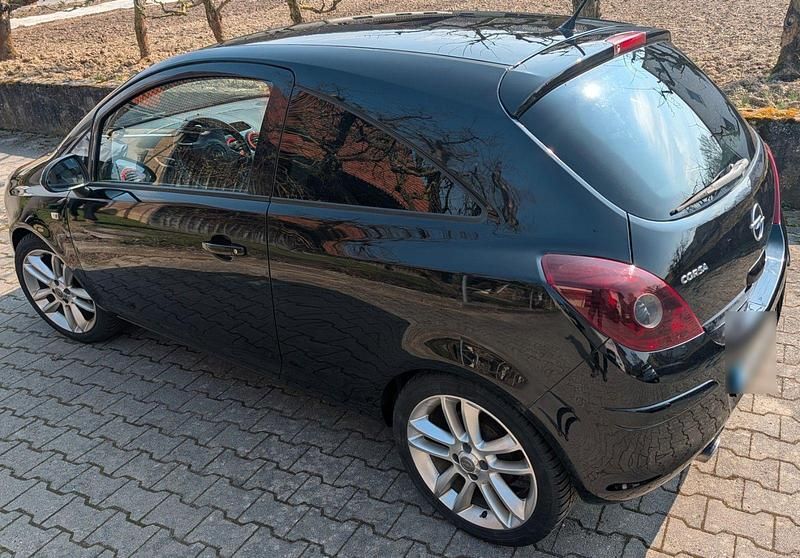 Gebraucht Opel Corsa Color Edition 101 PS (74 kW) 2010 Schwarz Kleinwagen