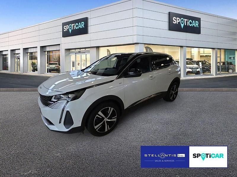 Weiß Gebraucht 2021 Peugeot 3008 Allure GT-Line SUV | 19.990 € (Fairer Preis) - Bild 1/4