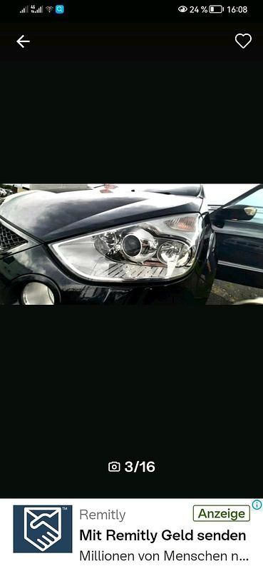 Gebraucht Ford S-MAX S 160 PS (117 kW) 2008 Schwarz Van / Kleinbus