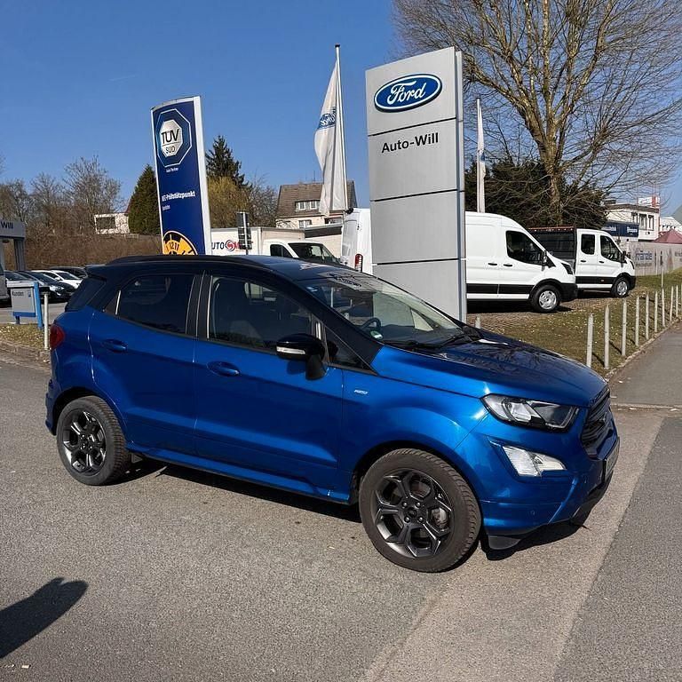 Blau Gebraucht 2019 Ford Ecosport ST-Line SUV | 15.398 € (Fairer Preis) - Bild 1/4