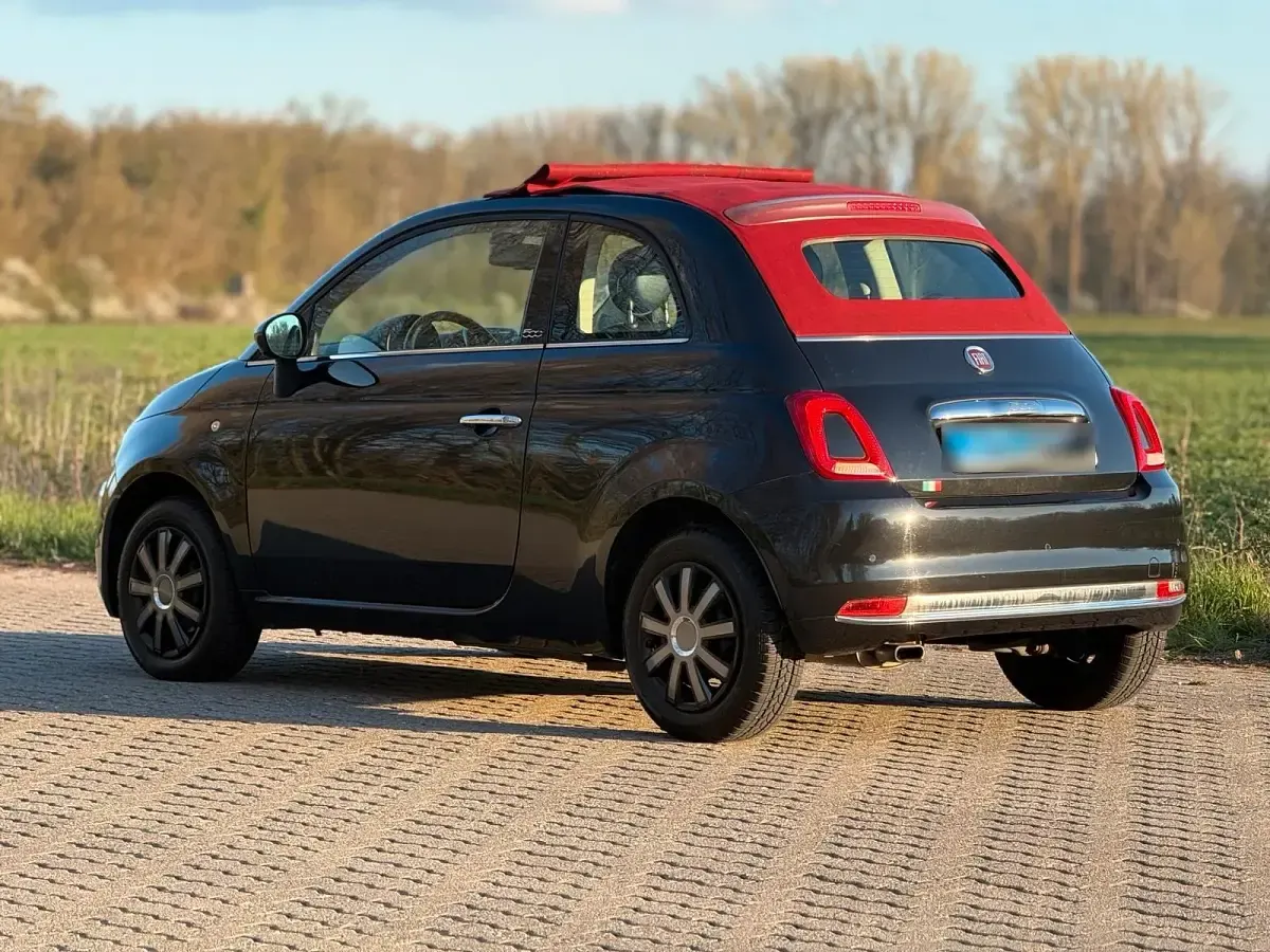 Gebraucht Fiat 500C 69 PS (50 kW) 2016 Schwarz Cabrio