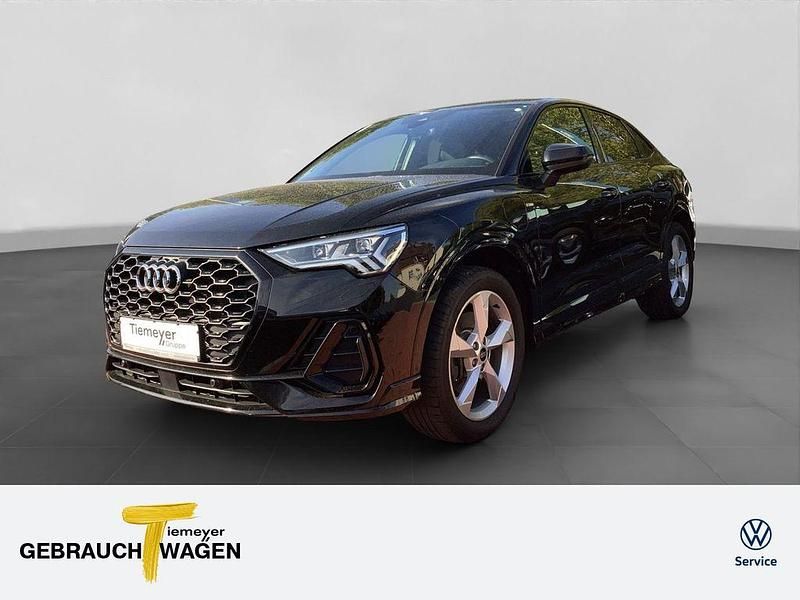 Schwarz Gebraucht 2021 Audi Q3 Sportback S-Line SUV | 29.860 € (Fairer Preis) - Bild 1/4