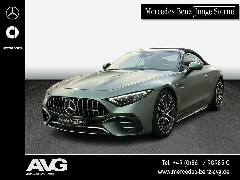 Manufaktur magno lack manufakt Gebraucht 2024 Mercedes SL43 AMG Premium Plus Cabrio | 104.990 € (Teuer) - Bild 1/4