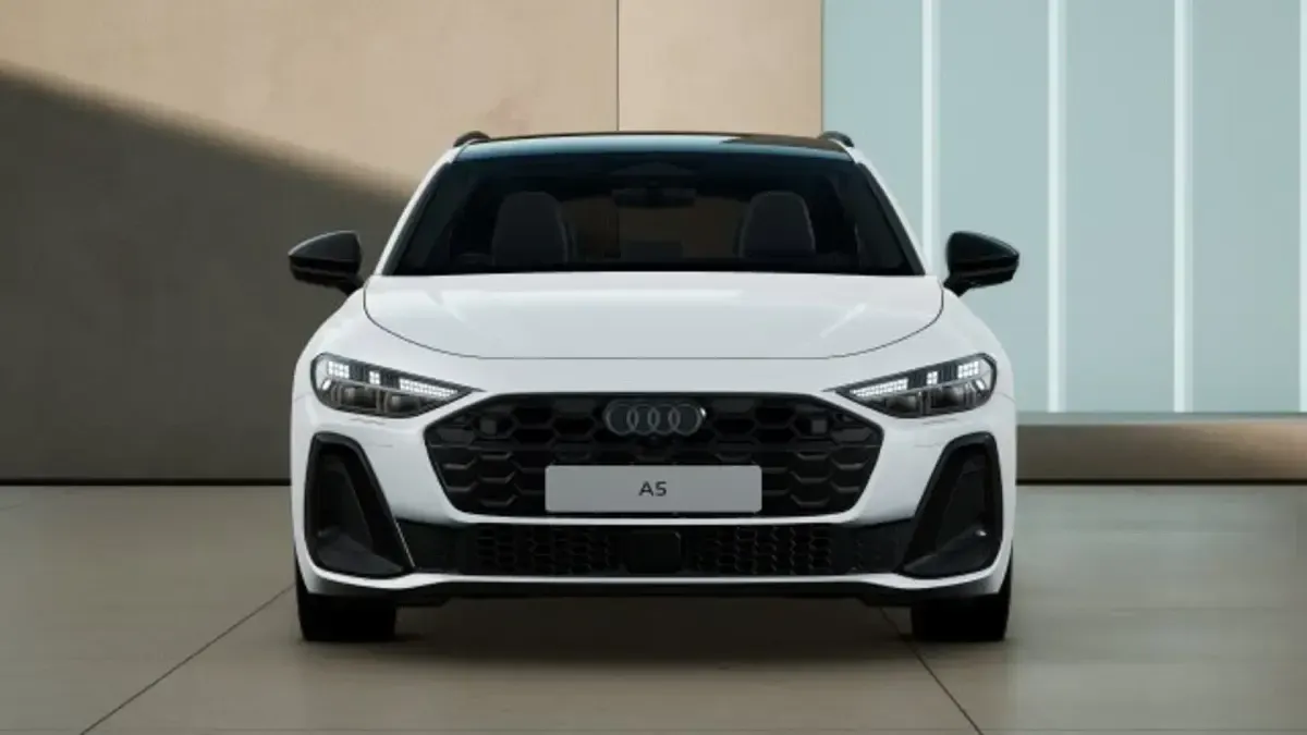 Gebraucht Audi A5 S-Line 204 PS (150 kW) 2025 Gletscherweiß metallic Kombi