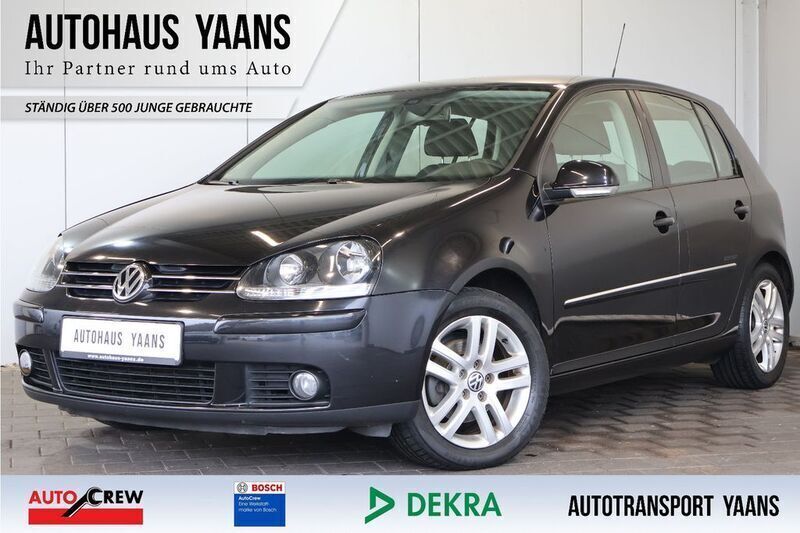 Schwarz Gebraucht 2008 VW Golf V Edition Limousine | 3.589 € (Fairer Preis) - Bild 1/4