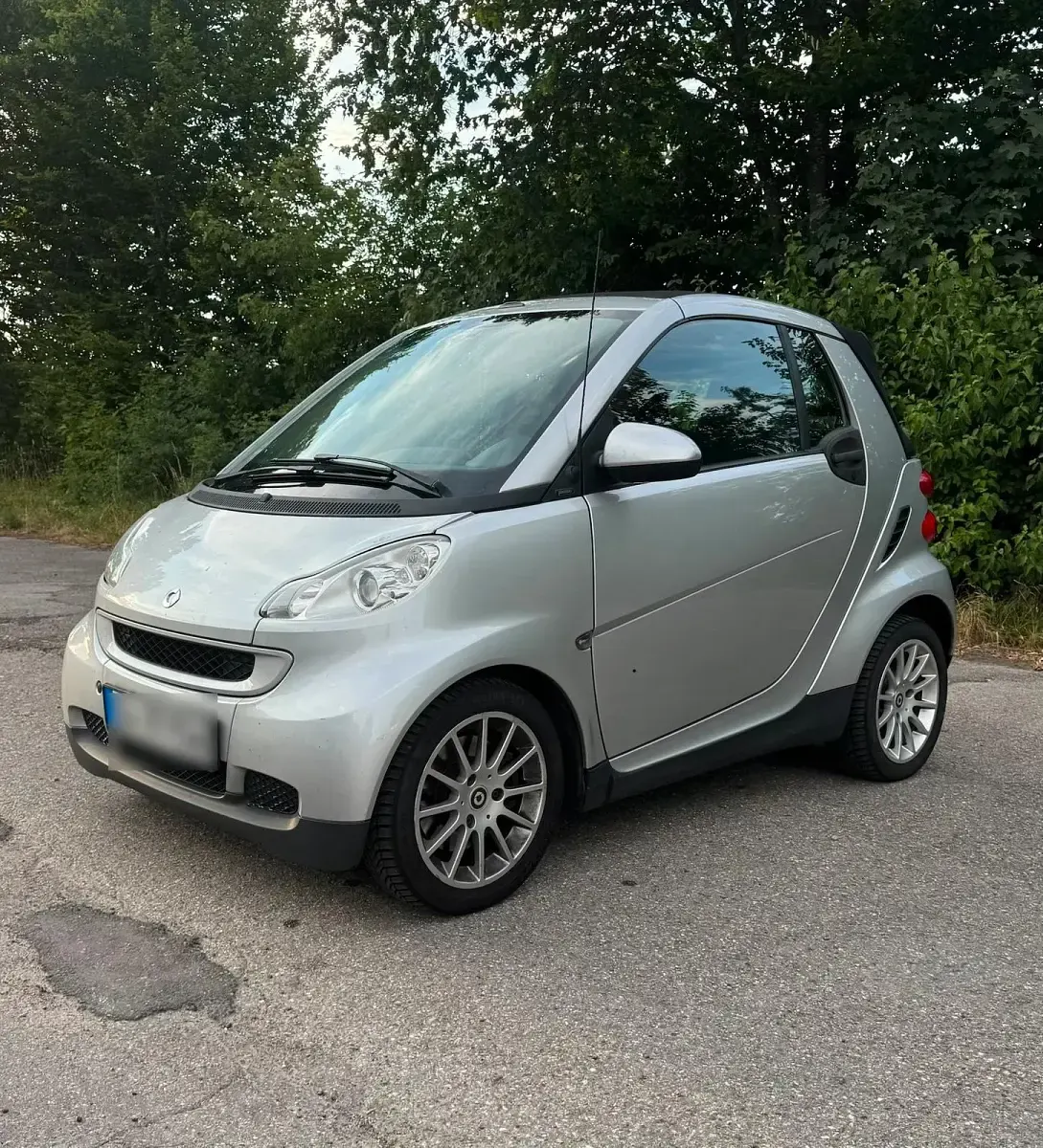 Gebraucht Smart ForTwo Cabrio 71 PS (52 kW) 2010 Silber Cabrio