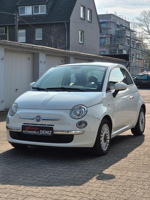 Gebraucht Fiat 500 Lounge 86 PS (63 kW) 2011 Weiß Kleinwagen