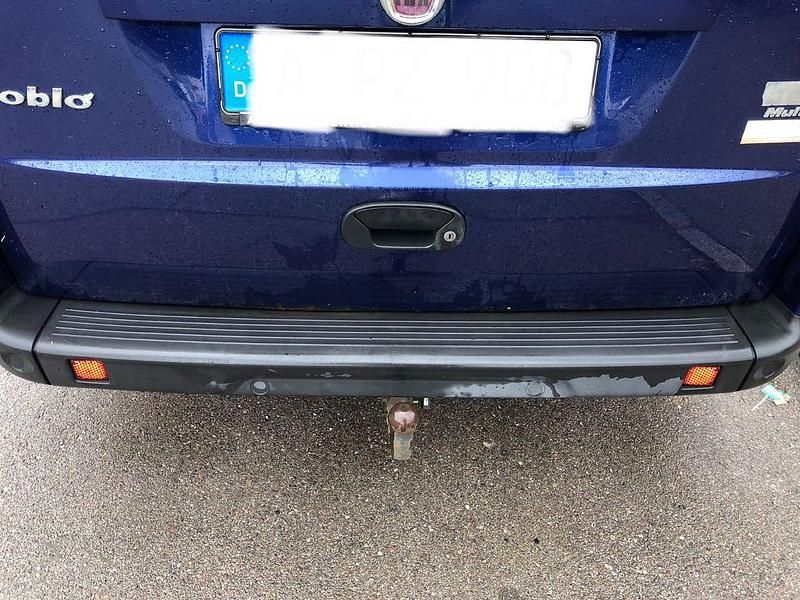 Gebraucht Fiat Doblò 120 PS (88 kW) 2008 Blau Van / Kleinbus