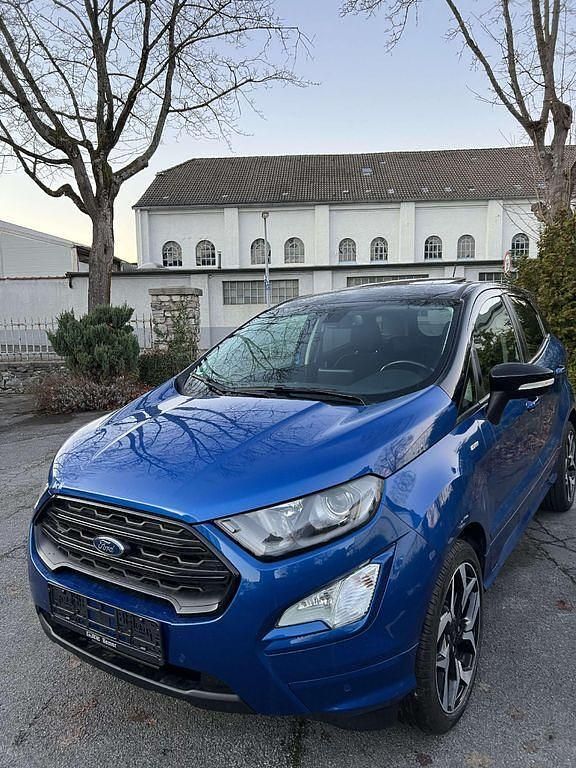 Saphirblau metallic Gebraucht 2018 Ford Ecosport ST-Line SUV | 9.490 € (Guter Preis) - Bild 1/4