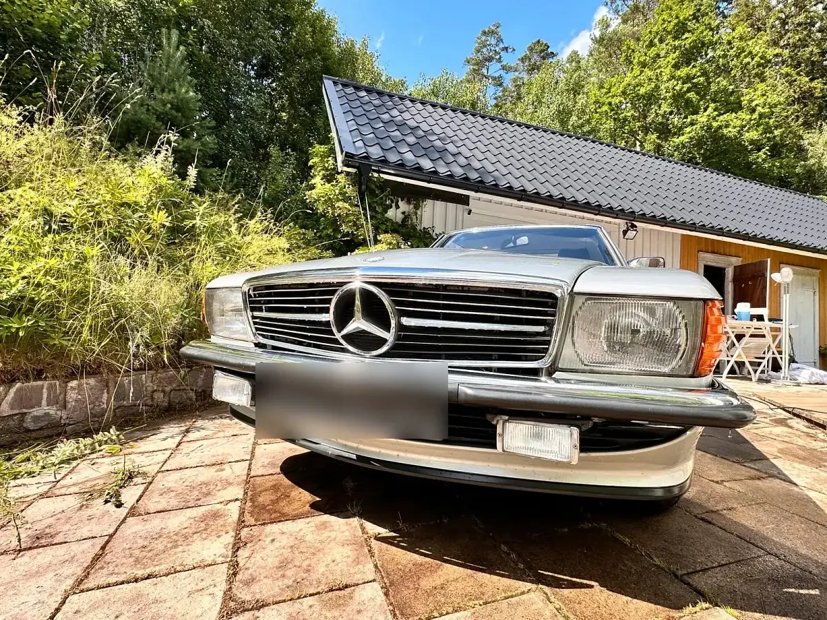 Gebraucht Mercedes SL300 188 PS (138 kW) 1985 Silber Cabrio