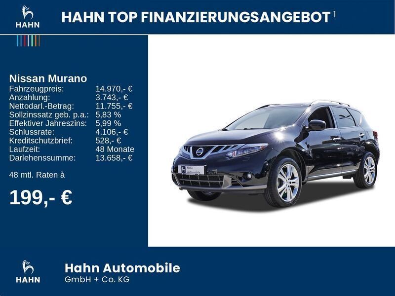 Gebraucht Nissan Murano 256 PS (188 kW) 2015 Schwarz SUV