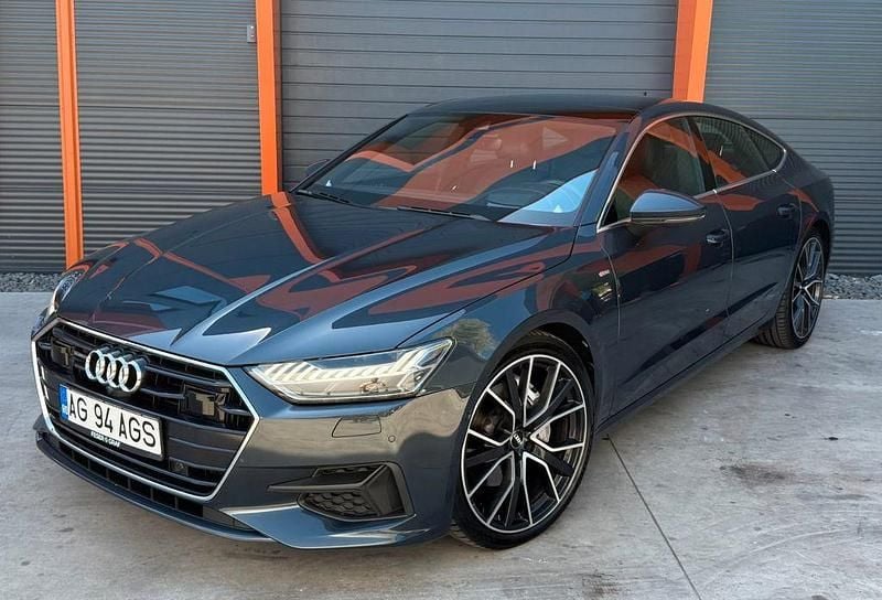 Blau Gebraucht 2021 Audi A7 S-Line Kleinwagen | 45.900 € (Fairer Preis) - Bild 1/4