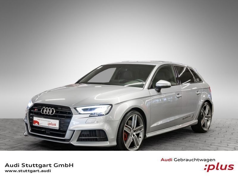 Florettsilber metallic Gebraucht 2019 Audi S3 Design Limousine | 34.250 € (Fairer Preis) - Bild 1/4