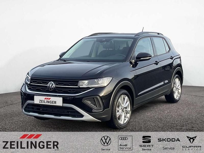 Schwarz Gebraucht 2025 VW T-Cross Life SUV | 23.533 € (Superpreis) - Bild 1/4