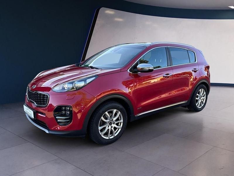 Rot Gebraucht 2018 Kia Sportage GT-Line SUV | 15.999 € (Guter Preis) - Bild 1/4
