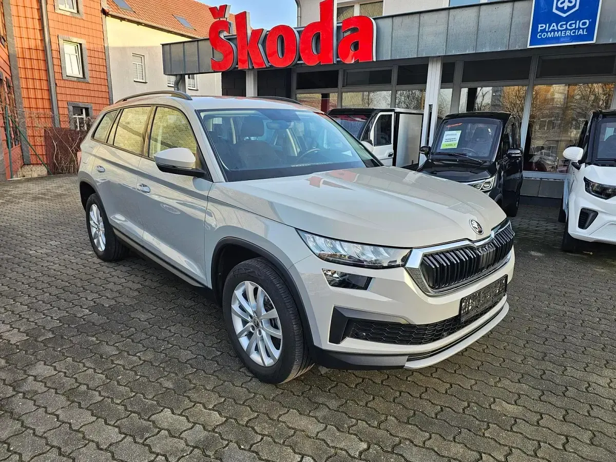 Gebraucht Skoda Kodiaq Ambition 150 PS (110 kW) 2024 Stahlgrau SUV