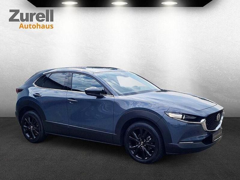 Polymetal gray Gebraucht 2024 Mazda CX-30 Homura-Line SUV | 26.880 € (Fairer Preis) - Bild 1/4