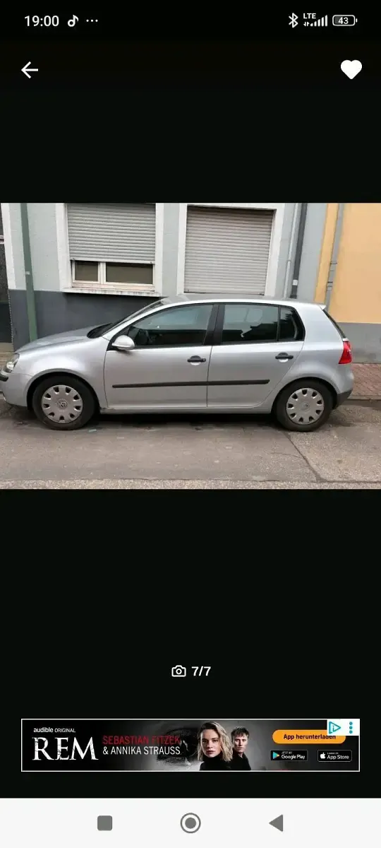 Gebraucht VW Golf V 105 PS (77 kW) 2004 Silber Kleinwagen